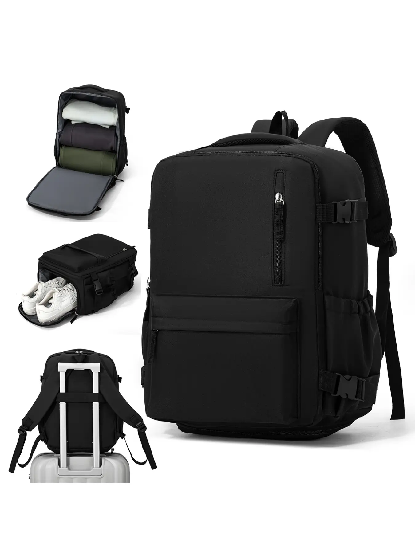 Ryanair Cabin Bags 40x30x20, Carry On Backpack, Traveler Essentials Backpack, Travel Backpacks, Large Capacity Duffel Weekender Bag, Casual Plain Design, Ideal for All Seasons & Business Use