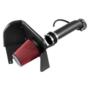 summervibesVEVOR Cold Air Intake, 3.5 Inch Cold Air Intake System+ Heat Shield Compatible with 2007-2008 Cadillac Escalade, Chevy Silverado/Suburban, GMC Sierra/Yukon, High Flow Filter Kit Improve Horsepower