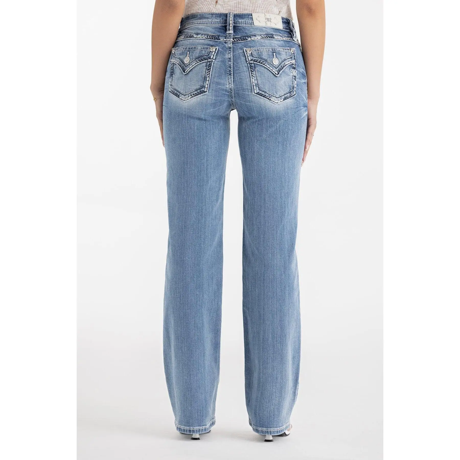 miss me jeans size chart inseam - TikTok Shop