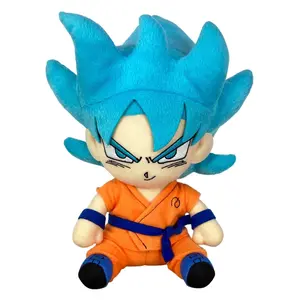 Dragon Ball Super - Super Saiyan Blue Goku Sitting Plush 7"H