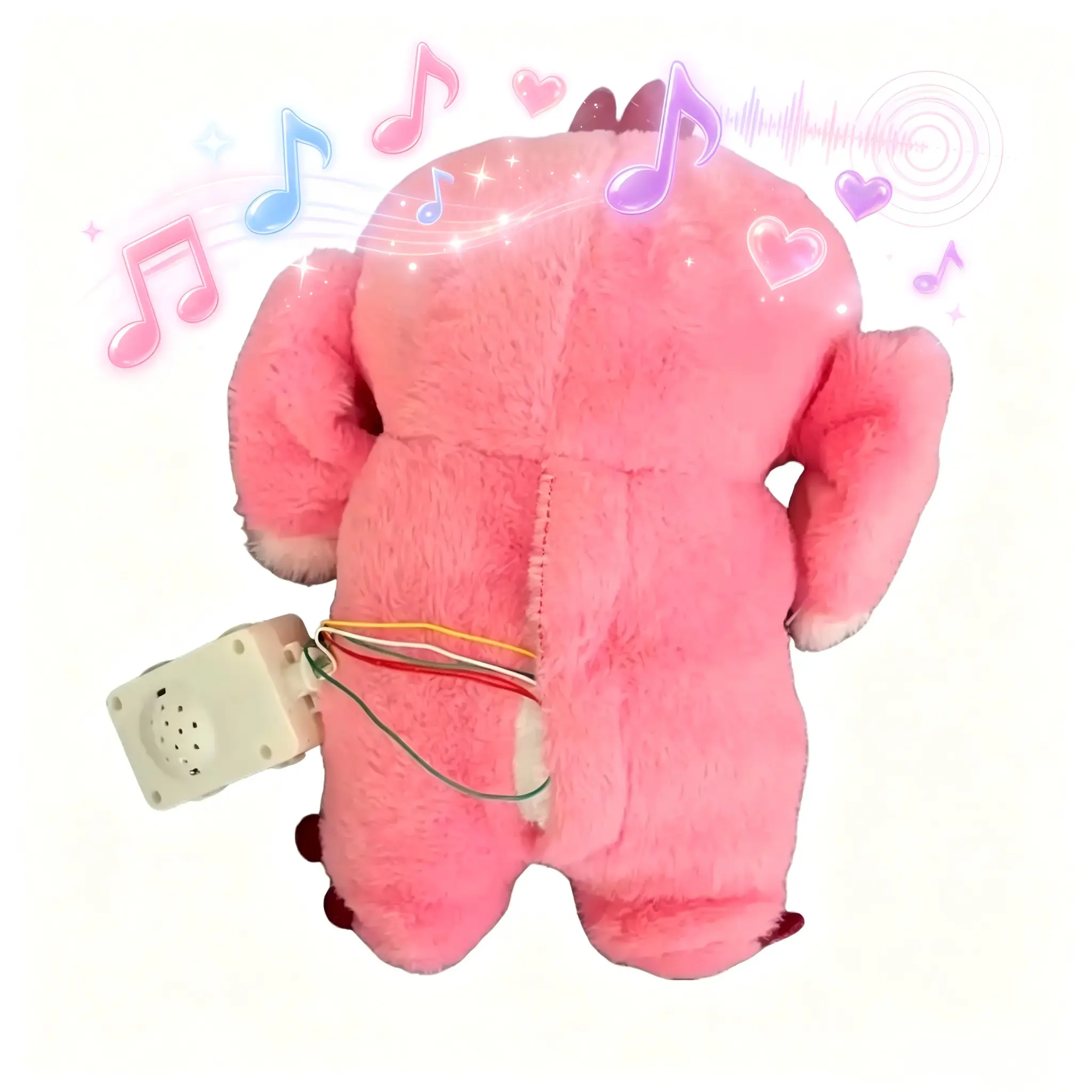 Baby Soothing Plush Sleep Aid Doll with Realistic Breathing, Light & Gentle Lullaby Music, Calming Sensory Comfort Toy for Newborns, Infants and Little Kids