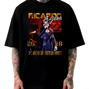 Ricardo Arjona 2026 Tour T-Shirt, Ricardo Arjona Concert Shirt, Latin Pop Music Fan Graphic Tee