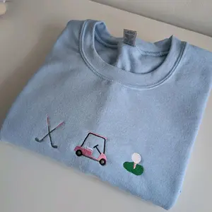 Golf Girlie embroidered crewneck sweatshirt