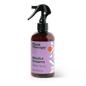 Plant Therapy Blissful Dreams Lavender Pillow and Linen Mist and Room Spray, for Relaxation & Sleep, Powered by Essential Oils Like Lavender & Roman Chamomile, Aromatherapy Sleep Spray, 8 oz