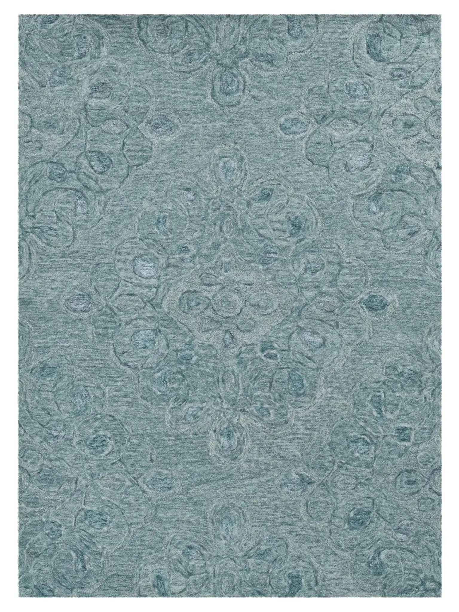 Kas Serenity 1257 Seafoam  Transitional Tufted Rug
