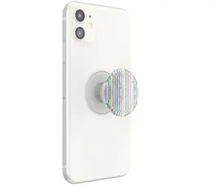 PopSockets Adhesive Phone Grip, Holder, Phone Stand, Rainbow - Translucent Colorblock