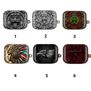 Aztec Style AirPods Case,  Aesthetic AirPods Pro Case, Style Cover, Gift for Tribal Lover for AirPods Pro 1 2 3, Airpod 1 2 3 4