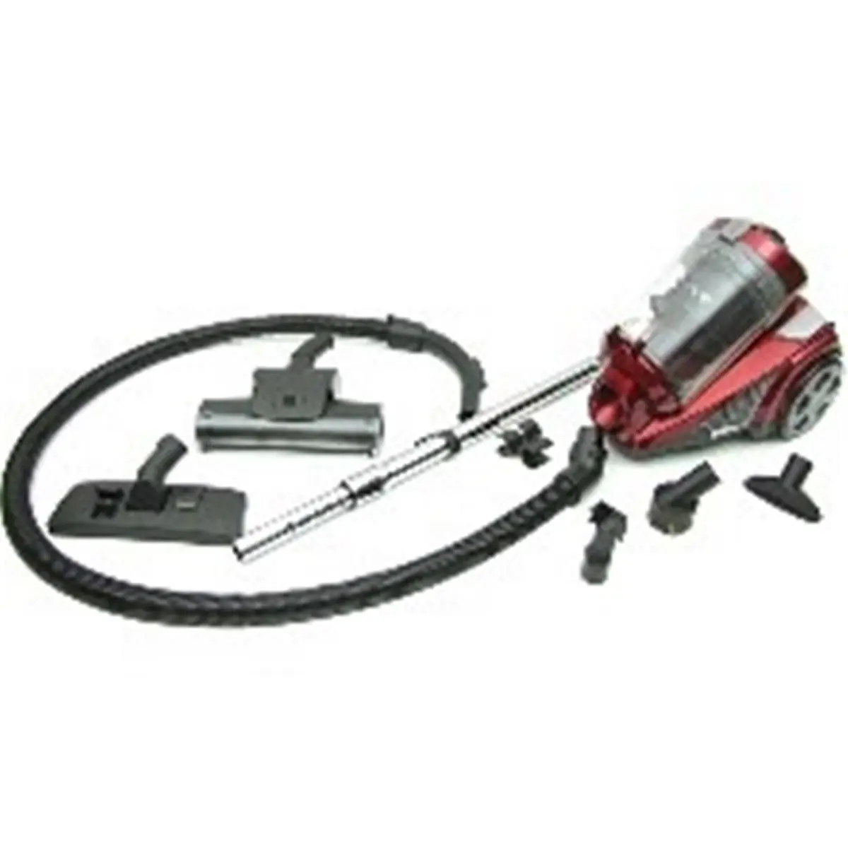 212 MAIN Revo Red Bagless HEPA Canister Vacuum, 3-qt Bin, ETL Certified, Washable (Formerly Atrix International Model)