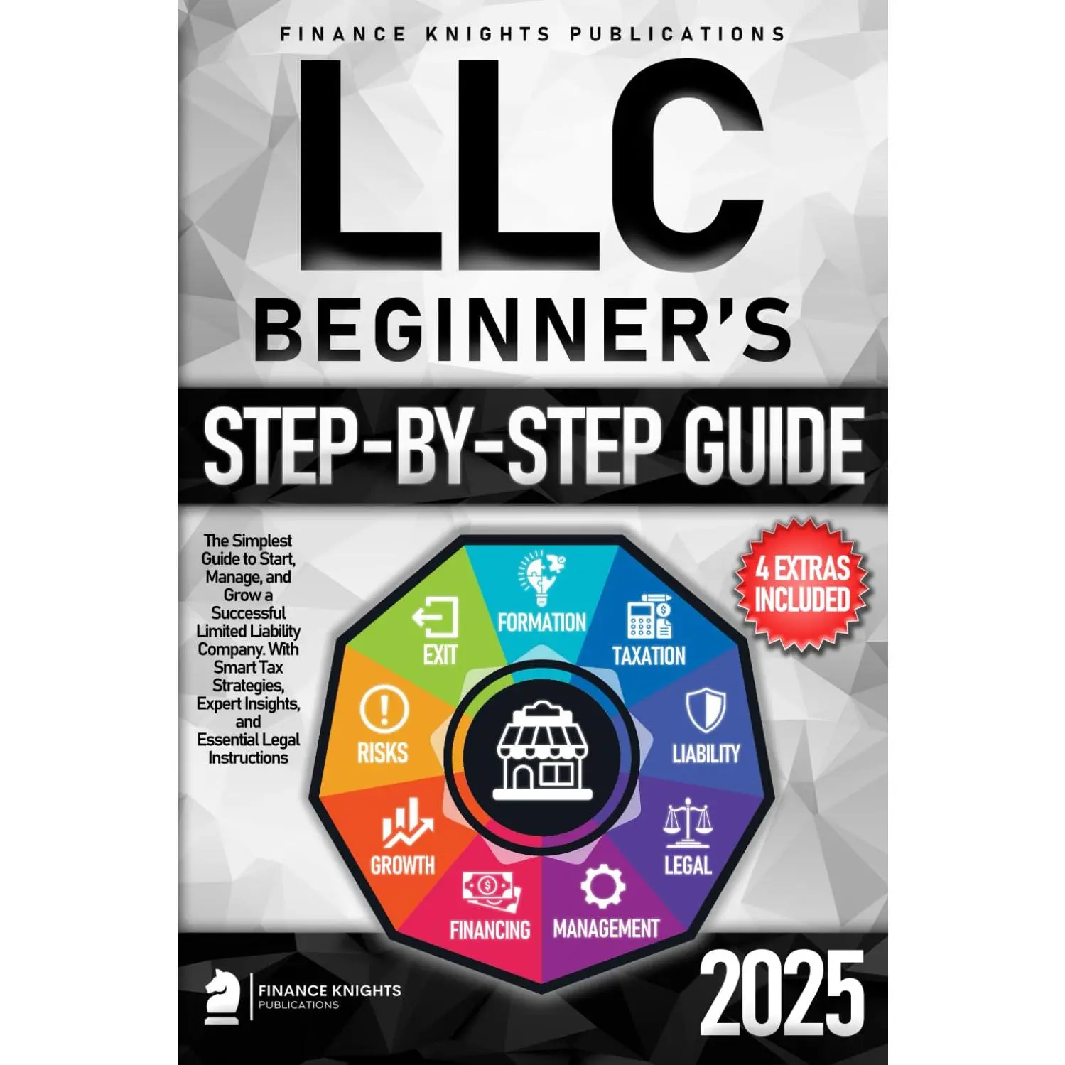 LLC Beginner’s Step-by-Step Guide: The Simplest Guide to Start, Manage, and Grow a Successful Limited Liability Company.