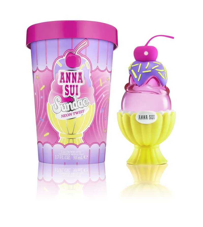 Anna Sui Sundae Neon Twist EDT – Eau de Toilette Spray 1.7Fl. Oz / 50ml
