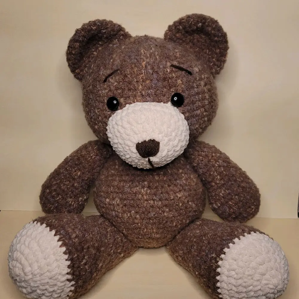 Large Crochet Teddy Bear