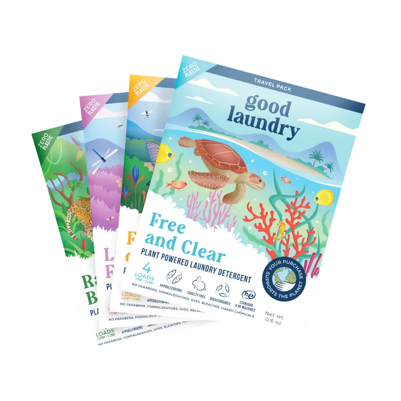 Variety Detergent Travel Pack