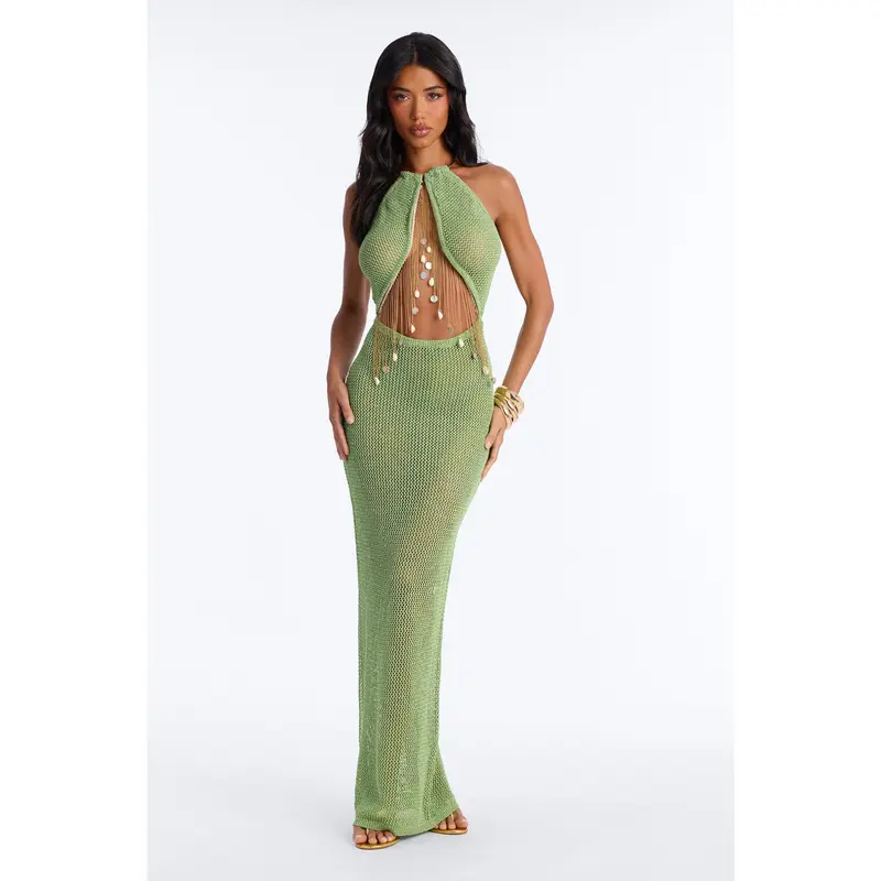 green fashion nova dress jenny - TikTok Shop