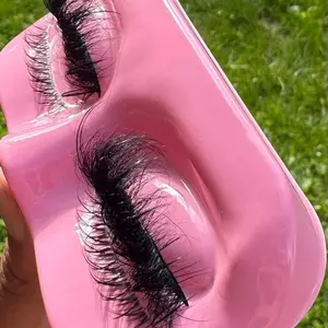 Custom made mink lashes with bottoms including