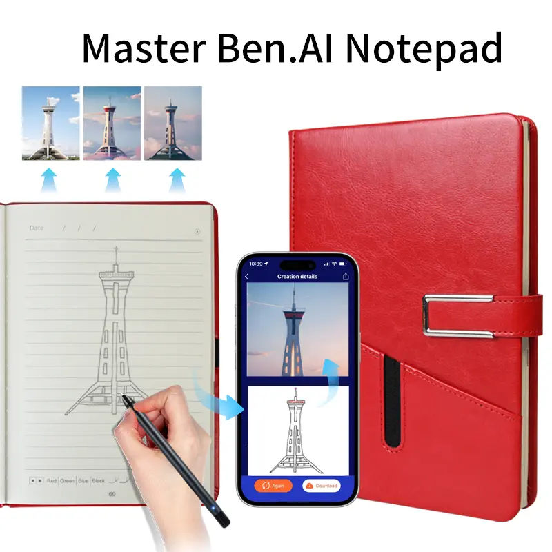 Ai Notebook Smart Sync Pen - Portable Digital Device with Ai Software ...