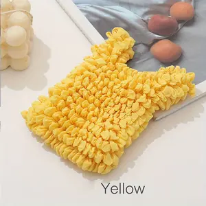 1pc Large Capacity Foldable Stretch Shopping Bag - Reusable, Portable, and Flexible Tote Bag with Pleated Design