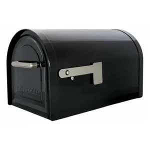 Solar Group  Locking Mailbox - Black