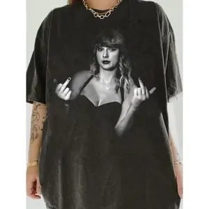 T-Swizzle Middle Finger Shirt, T-Swizzle Shirt, Era Tour Shirt UnisexT-Shirt for Men & Women, Funny Vintage Style, Perfect Nostalgic
