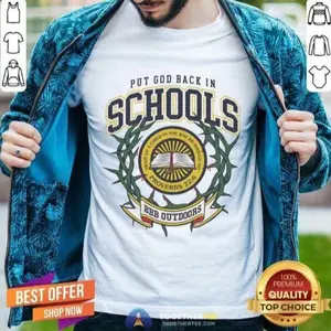Nice Put God Back In Schools BBB Outdoors Unisex Comfort Tee T Shirt Sweatshirt Hoodie