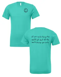 Let Your Smile Change The World Shirt Drawn By Uncle Andy