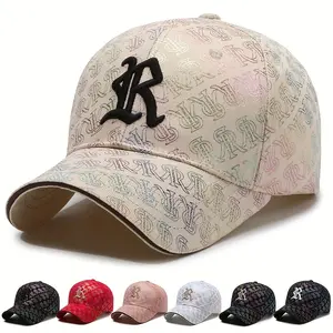 New Men and Women Hat Four Seasons Outdoor Casual Sports Baseball Cap Fashion High-end Embroidered Baseball Cap Face-shaping Versatile Hard Top Sports perfect cap