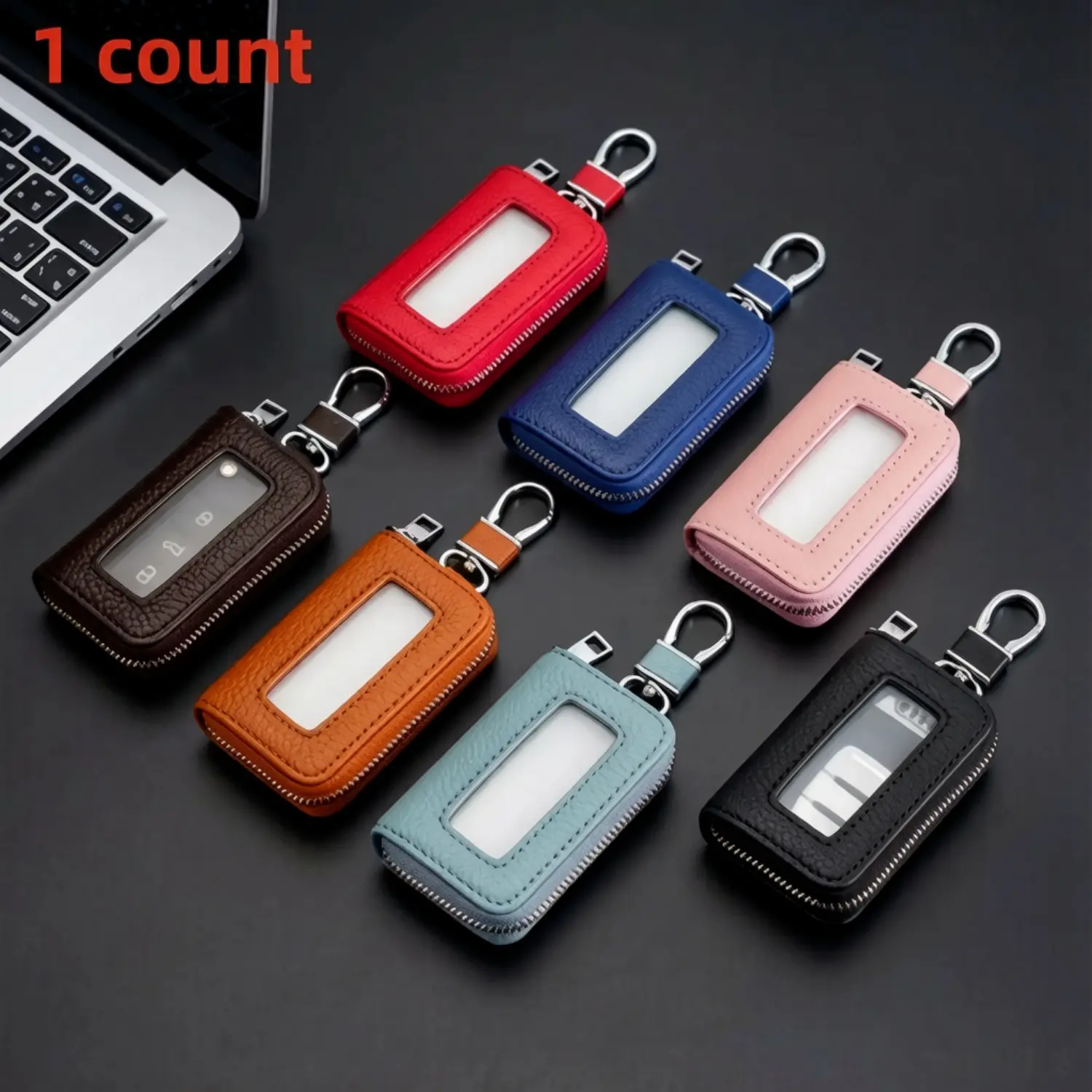 Classic Aeropostale PU Leather Car Key Cover Universal Wear Resistant Anti-Dust Protective Key Holder Slim Comfortable Hand Feel Durable Stylish Daily Carry Unisex Premium Practical Vehicle Interior Accessories Car Key Protector homedecor
