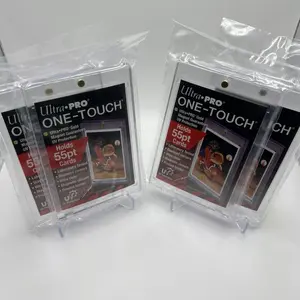 Ultra Pro One-Touch 55pt Point Magnetic Card Holder - Lot of 4 for Chrome/Prizm cards