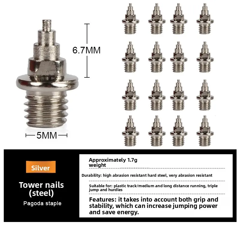 Track and field nails, short nails, spikes, long nails, carbon nails, steel nails, jump nails, tower nails, nail starter, one piece is sent on behalf of foreign trade. Track and field nails, short nails, spikes, long nails, carbon nails, steel nails, jump nails, tower nails, nail starter, one piece is sent on behalf of foreign trade.