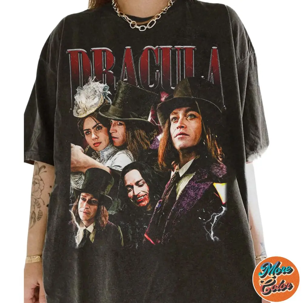 Dracula Movie 2025 Vintage Shirt, A Love Tale Horror Sweatshirt, Cotton Unisex T-shirt, Crew Neck, Size S- 3xl, Menswear Top, Womenswear Top Underwear Streetwear