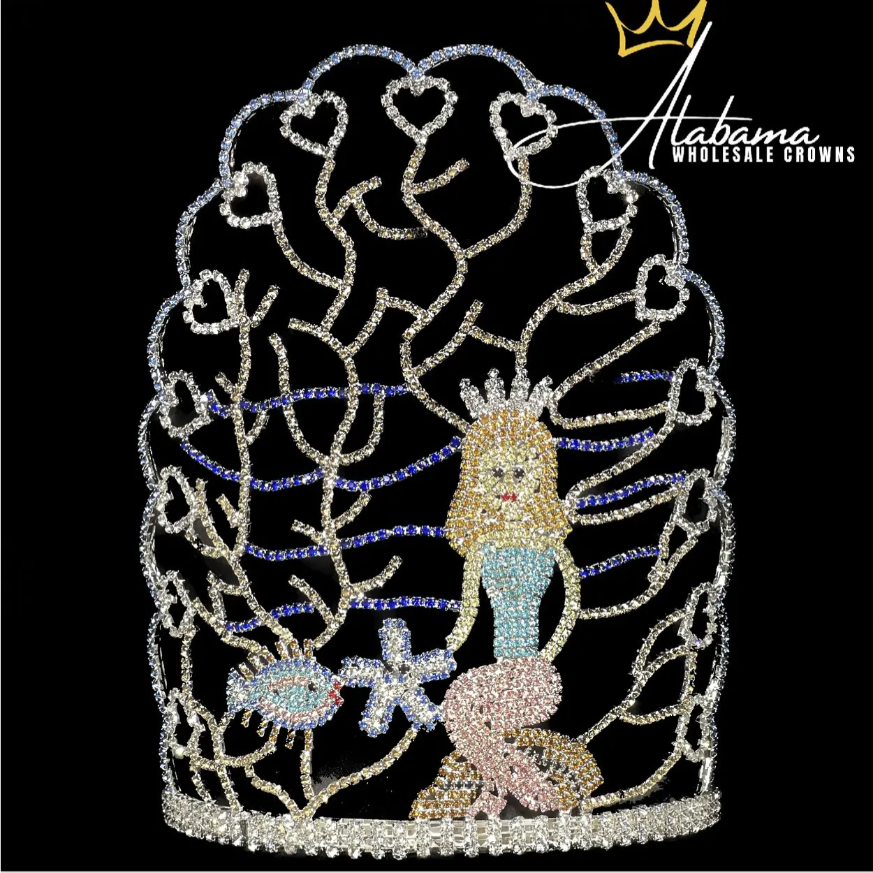 The Mermaid Series 10" Crown