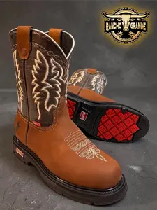 Botas de Trabajo para Hombre Resistente a Resbalones y Aceite / Oil & Slip Resistant Men's Work Boots