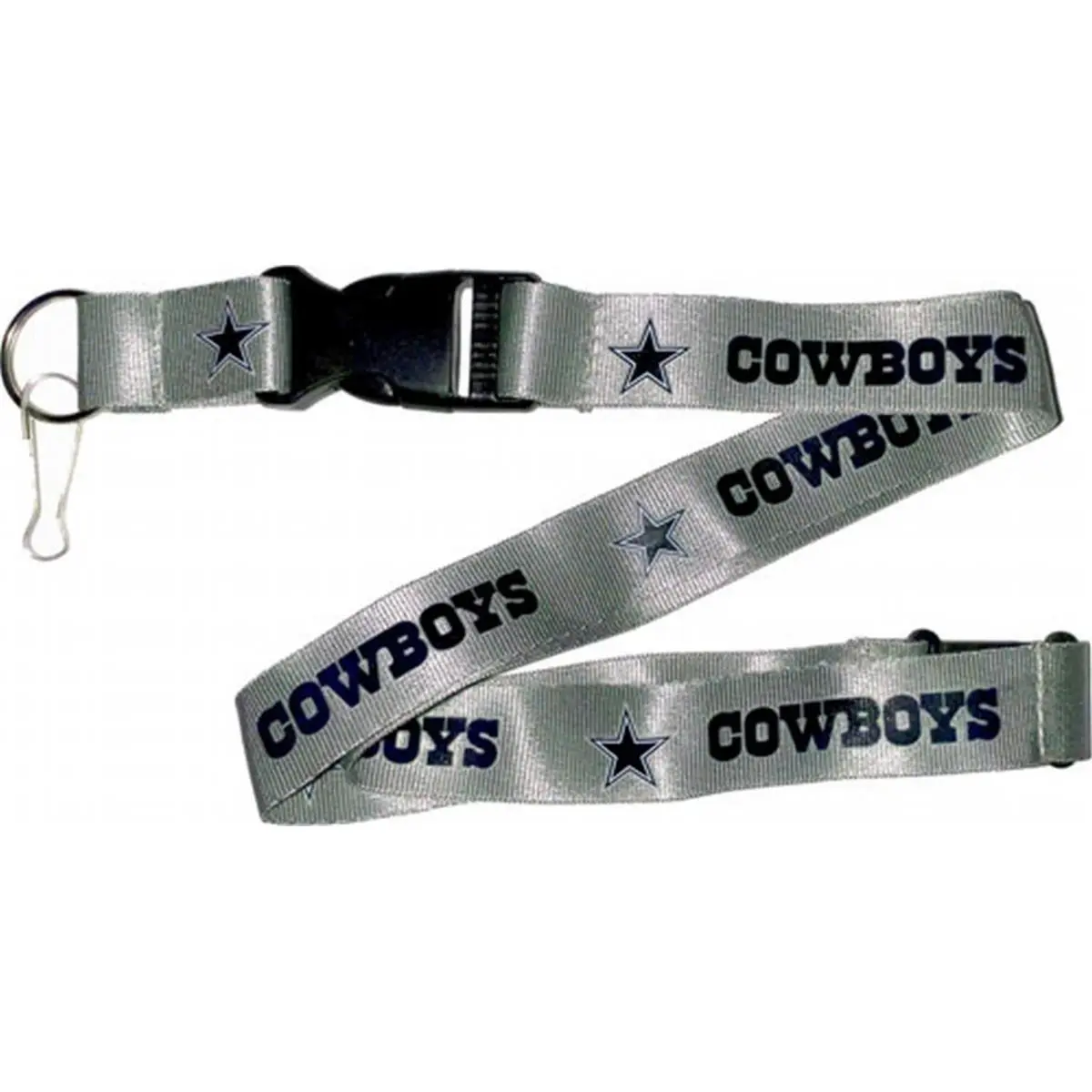 Aminco International NFL-LN-095-17 Id Card Lanyard - Dallas Cowboys, Detachable Clip Design for Id Badge, Name Tag, Keys, Lanyard For Id Badge