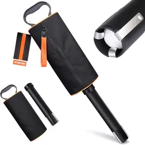 Portable Shag Bag Golf Ball Pick Up with Removable Plastic Tube, Hold up to 70 Balls,Premium Golf Ball Retriever for Golfers