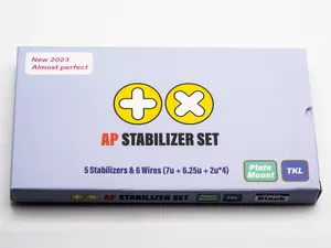 TX "AP" Plate-Mounted Stabilizers (Rev.4) For Mechanical Keyboards