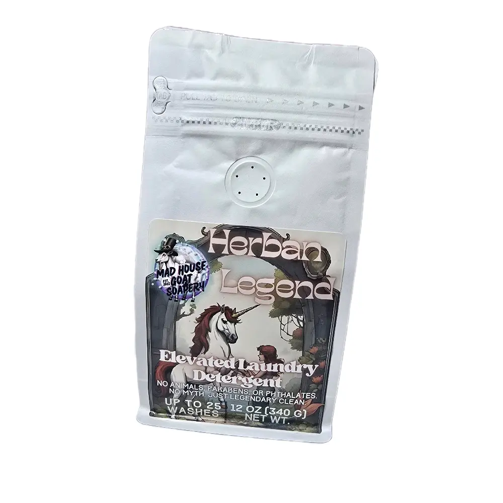 HERBAN LEGEND Elevated Laundry Detergent - Concentrated Powdered Laundry Detergent - No animals, parabens, or phthalates. Up to 25 Loads