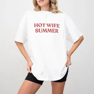 Hot Wife Summer Tshirt - Funny Newlywed