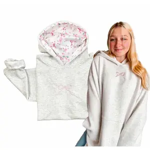 Ribbed Hoodies & Sweatshirt Tops