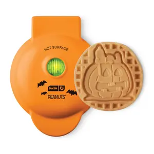 Snoopy Jack-o-Lantern Mini Waffle Maker  