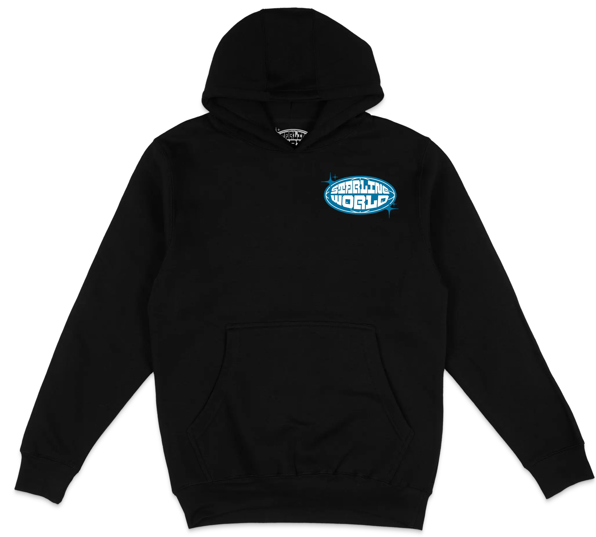 StarlineWorld (Black-Blue) Hoodie