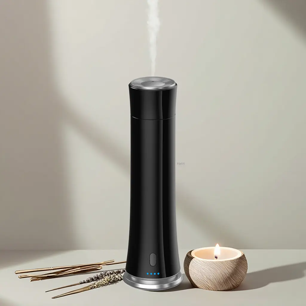 Tower Waterless Cold Air Scent Diffuser with Remote Control  |  Best for Larger Rooms