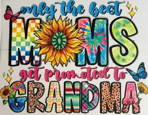 Only the best Moms get promoted to Grandma DTF Transfer