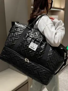 Large Capacity Travel Bag, Lightweight Zipper Travel Bag, Waterproof Travel Bag for Women & Men, Yoga Gym Bag, Weekender Bag