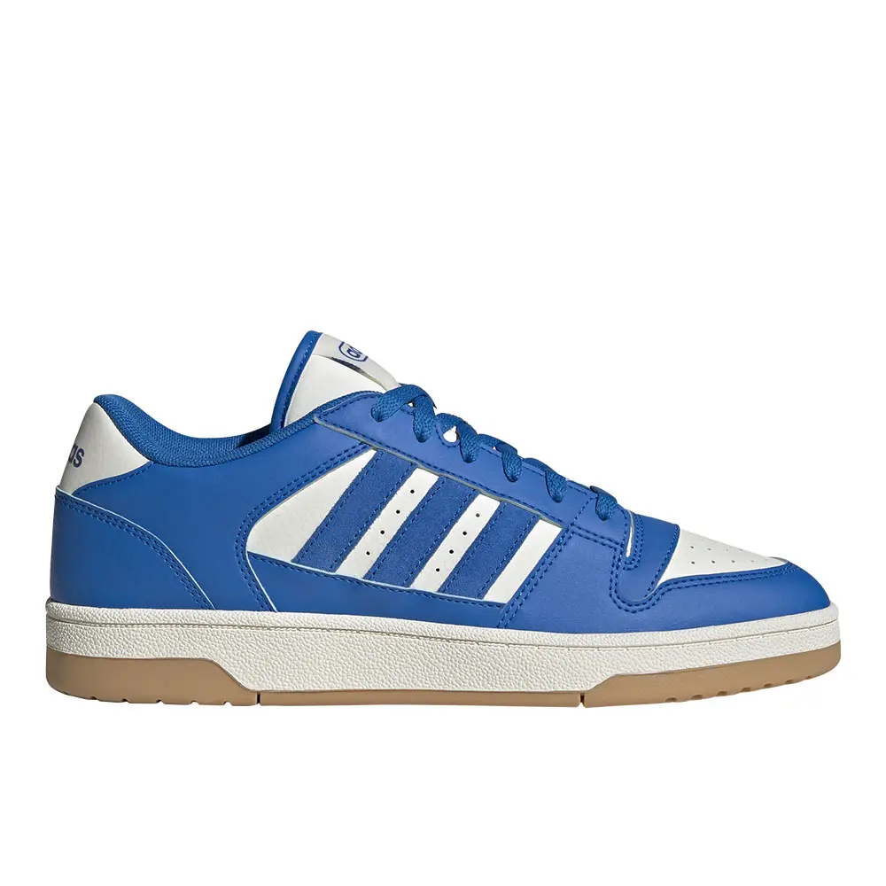 adidas Mens Break Start Lace Up Sneakers Shoes Casual - Blue