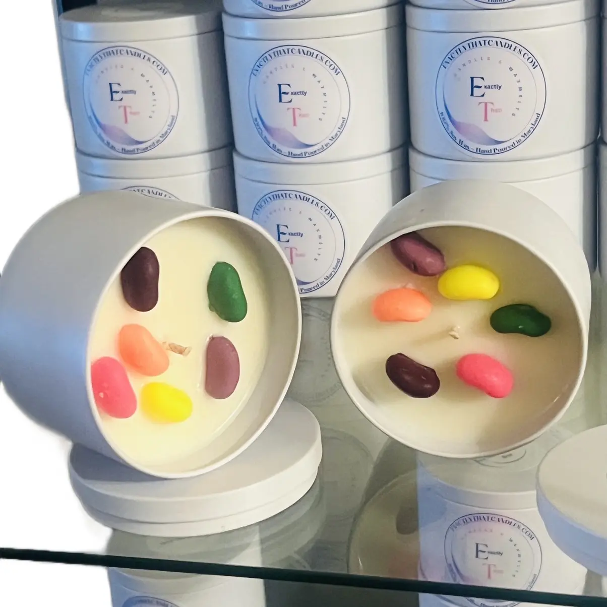 Jelly Bean 8oz - Hand Poured Scented Soy Candle