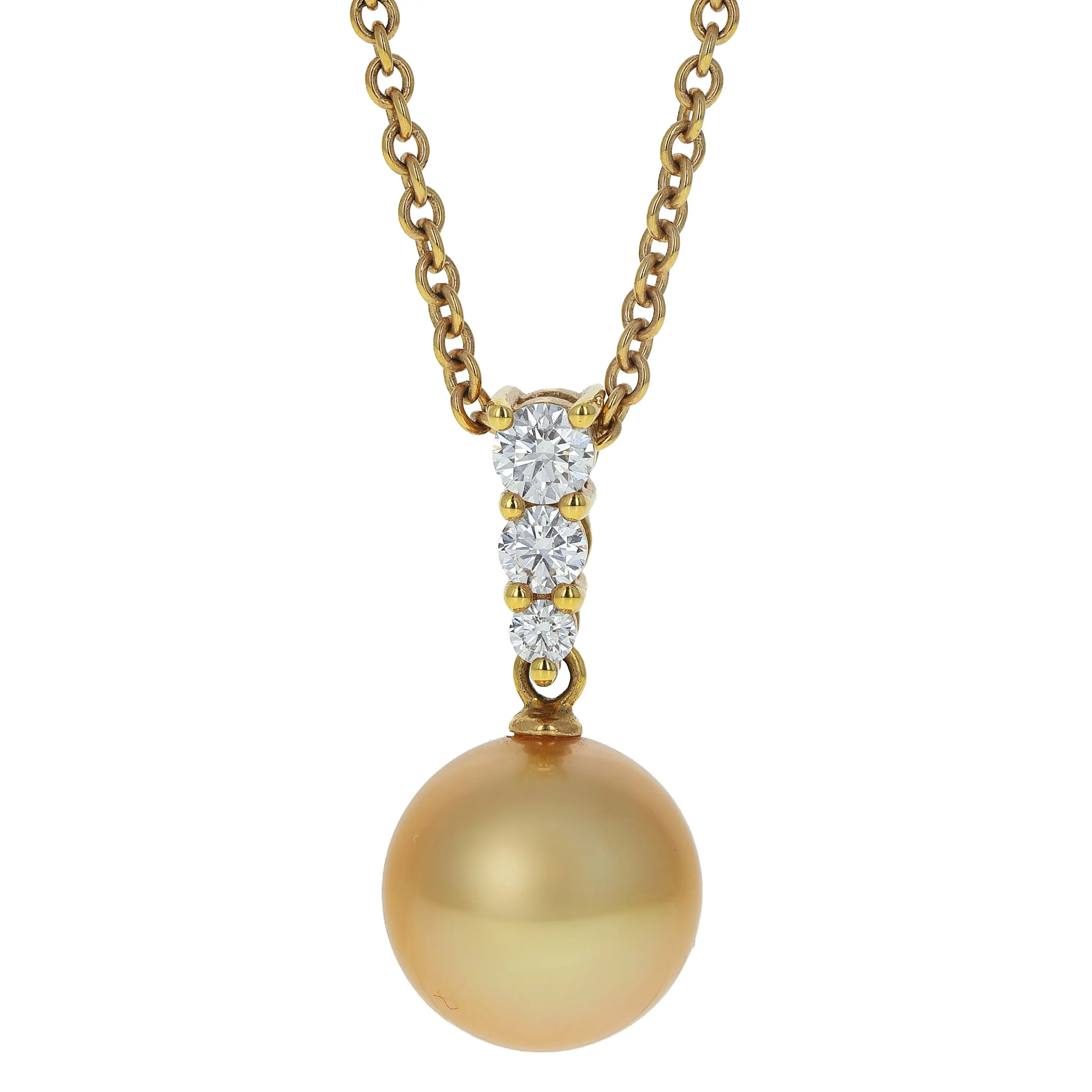 Pre-owned Mikimoto Morning Dew Pendant Necklace