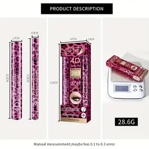 4D Fiber Mascara & Liquid Eyeliner Set with Lash Curler – Waterproof Volumizing Mascara, Long-Lasting Smudge-Proof Eyeliner Pen, Eye Makeup Kit for Dramatic Lashes, Viral TikTok Beauty Gift for Women