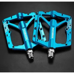ROCKBROS Pedals Bike Aluminum Alloy Sealed Bearing Pedal Ultralight Non Slip Waterproof Mountain Bike Road Bike Pedal Cycling Accessories