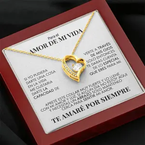 A Unique Gift PARA EL AMOR DE MI VIDA / Message Card, Spanish