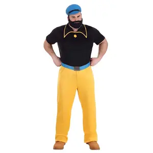 Men's Plus Size Brutus Popeye Costume
