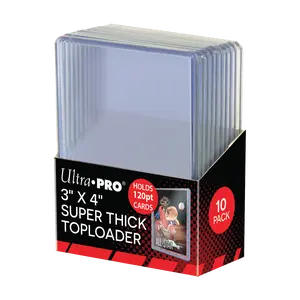 3" x 4" Clear Super Thick 120PT TOPLOADER® Sleeves (10ct)